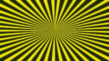 Renkli retro ışınları komik arka plan,