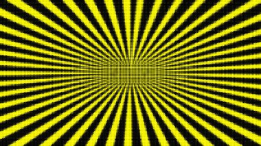 Renkli retro ışınları komik arka plan,