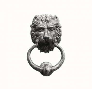 Eski stil Aslan'ın baş tokmağı izole.