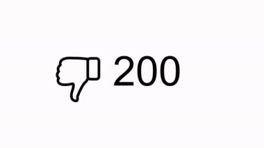 Counter hızla artan 1000 sevmediğim için animasyon. 