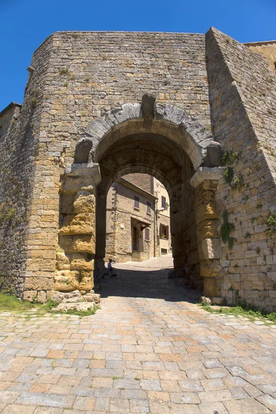 Porta tüm ' Arco, şehrin ağ geçitleri, Volterra en ünlü Etrüsk mimari anıt olduğunu