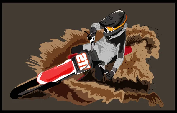 Çöl için enduro yarış