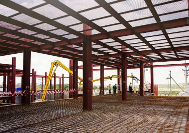 Çelik İnşaat beton döküm yapıları