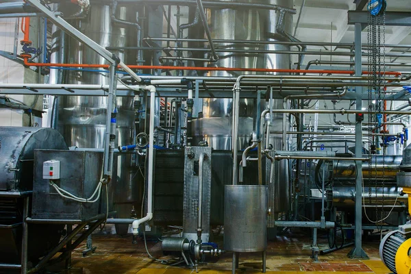 Russian dairy plant — Stock Photo, Image