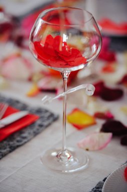 romantik Sevgililer günü masa