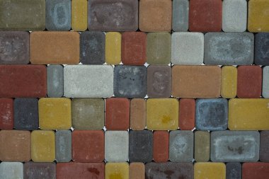 kaldırım döşeme renk