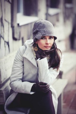 ormanda güzel kadın