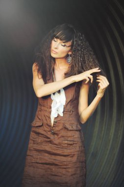 güzel kadın güzel saç