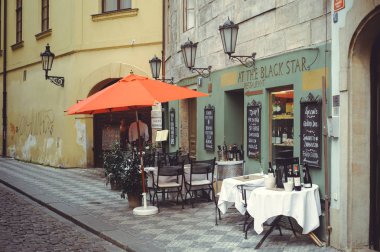 Tourist street Prag