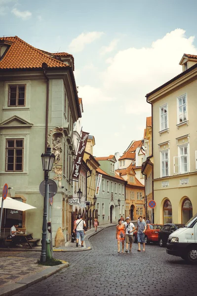 Tourist street Prag
