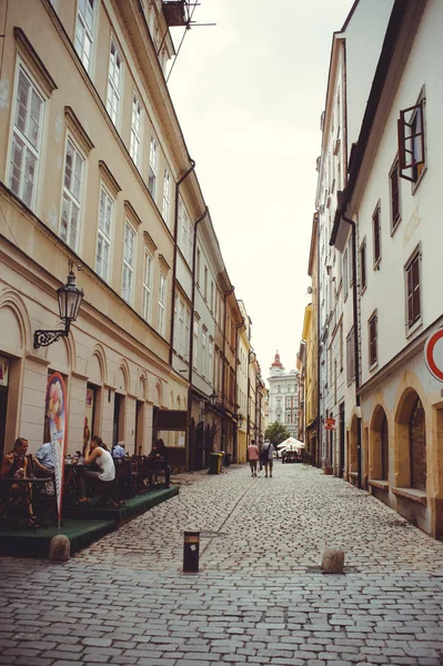 Wąskie uliczki Pragi — Zdjęcie stockowe