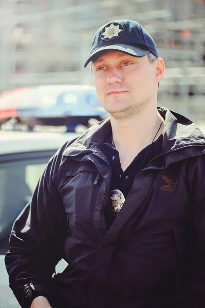 Eurovision 2017 polis olay güvenliğini sağlama — Stok fotoğraf