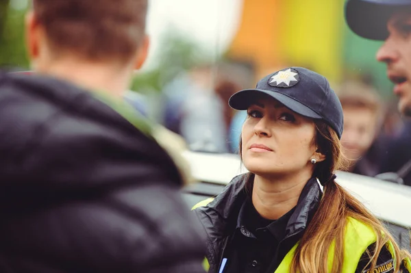 El día de la seguridad vial — Foto de Stock