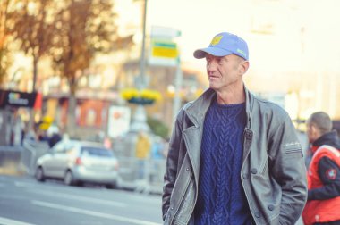 Organizatör otomobil yarışmalar slalom ve drift Racer Sergey Malik