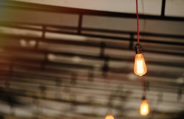 Yaz tavan karşı edison gibi dekoratif antika lambalar