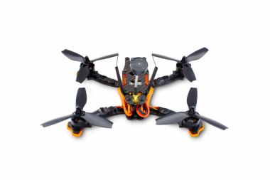 karbon siyah, uçağı hazır uçuş, şık ve modern hobi izole dronlar FPV quadrocopter yarış yapılmış