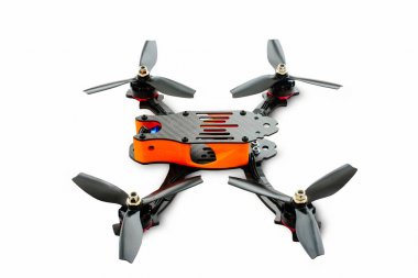 karbon siyah, uçağı hazır uçuş, şık ve modern hobi izole dronlar FPV quadrocopter yarış yapılmış