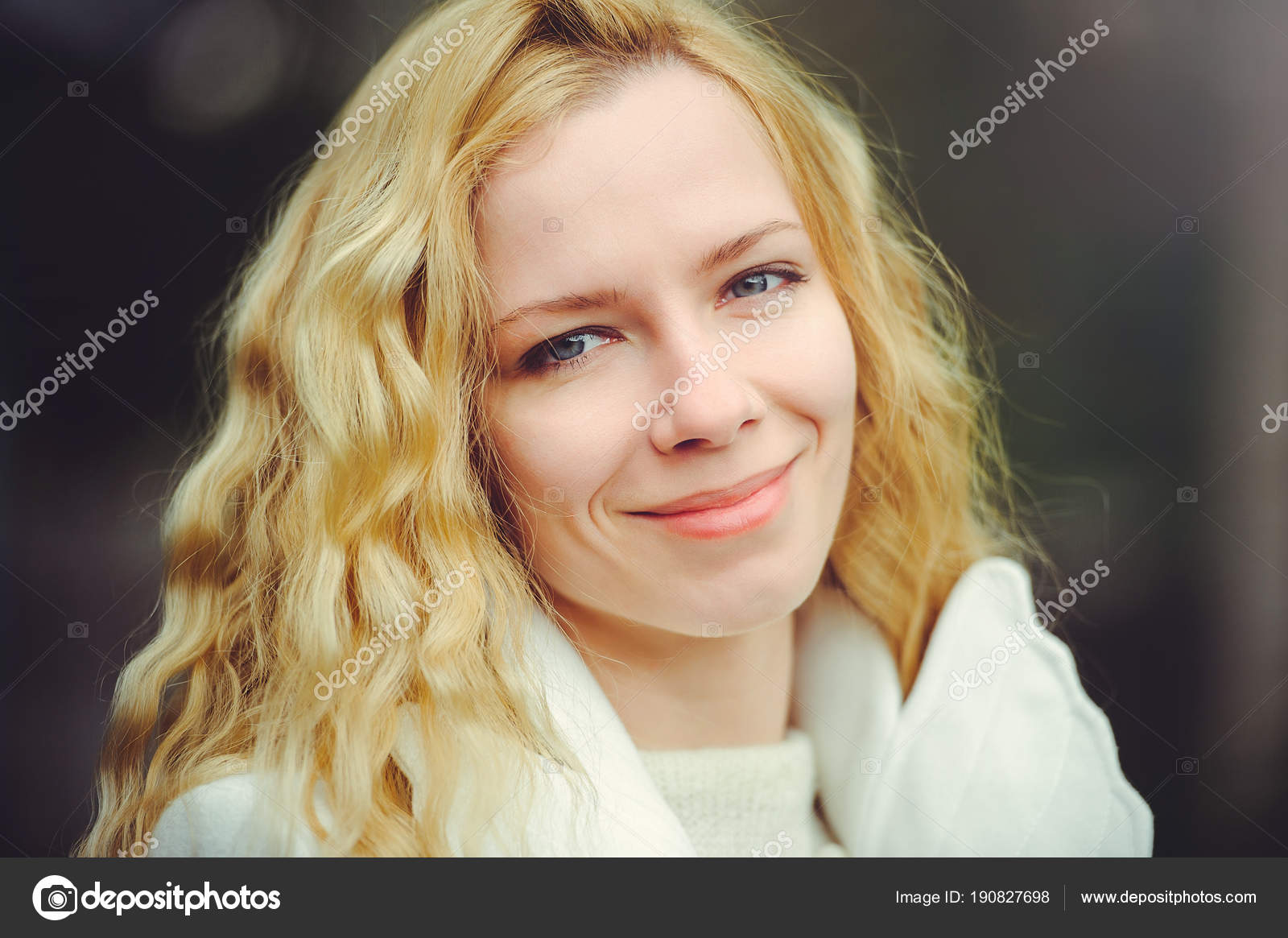 Outdoor Fashion Photo Of A Beautiful Young Blue Eyed Woman Spring