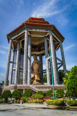 Guanyin heykel kek lok si Tapınağı, penang, Malezya.