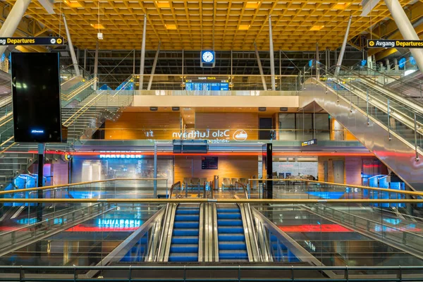 Осло Норвегия Январь 2018 Архитектура Терминала Международного Аэропорта Осло Гардермуэн — стоковое фото