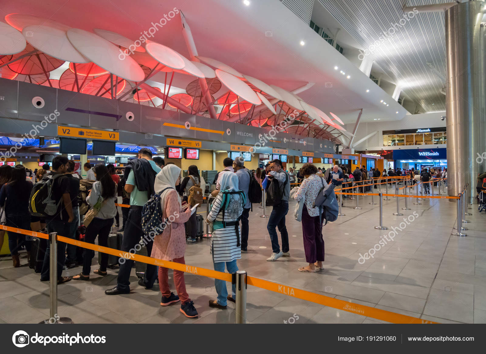 Kuala Lumpur Malaysia November 2017 Kuala Lumpur International Airport