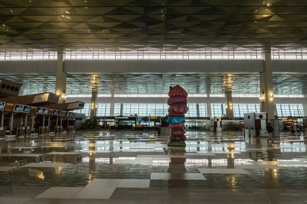Джакарта Индонезия Ноябрь 2017 Международный Аэропорт Джакарта Сукарно Хатта Терминал — стоковое фото