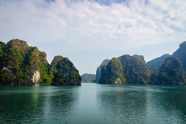 Halong Bay Výletní Pohled Tonkinském Zálivu Jihočínského Moře Vietnamu Krajina — Stock fotografie