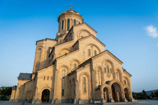 Tbilisi Georgia Ottobre 2019 Cattedrale Della Santissima Trinità Tbilisi Comunemente — Foto Stock