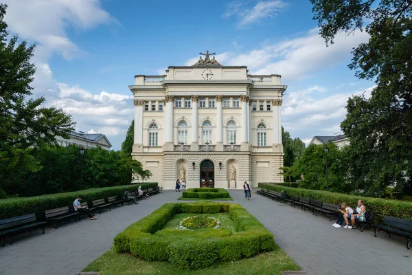 Warszawa Polska Lipiec 2019 Była Biblioteka Uniwersytecka Warszawie Uniwersytet Warszawski — Zdjęcie stockowe