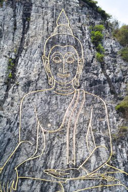 Buda'nın dağ Tayland seyahat şaşırtıcı doğa kültür 