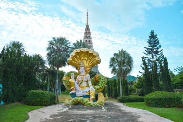 Buddha culture thailand land scape portrait temple beautiful view — Stock Photo, Image