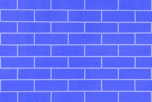 Mavi tuğla duvar arkaplanı — Stok fotoğraf