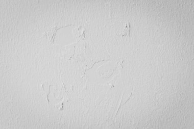 doku backgorund için beton duvara sert beyaz boya