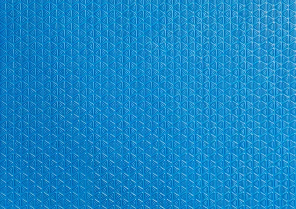 蓝色软橡胶地板纹理背景 — 图库照片