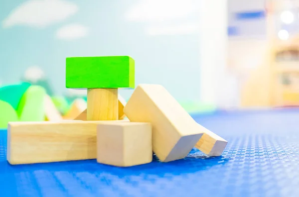 Crianças Engenharia Construção bloco educacional brinquedo . — Fotografia de Stock