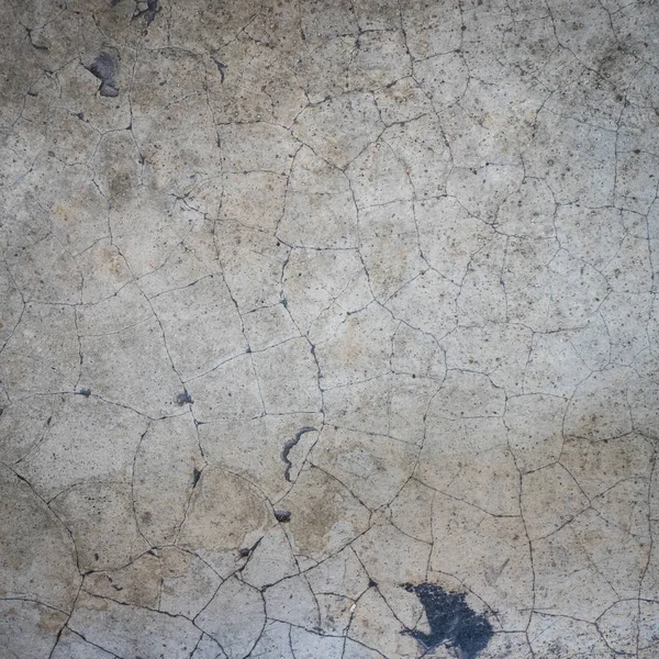 Fond de texture de plancher de ciment gris fissuré . — Photo