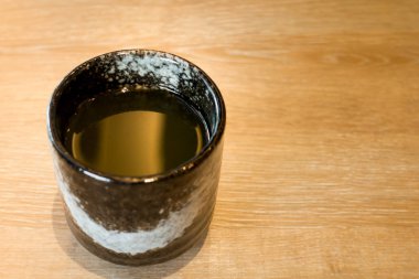 Japon Yeşil çay Matcha siyah Seramik Sanat kupa