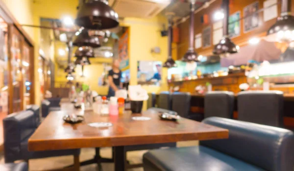 Japanisches Izakaya Restaurant für Hintergrund verschwommen — Stockfoto