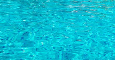 Yüzme Havuzu mavi su dalgalanma doku arka plan