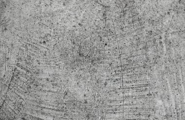 Beton zemin dokulu çizikler ile eski