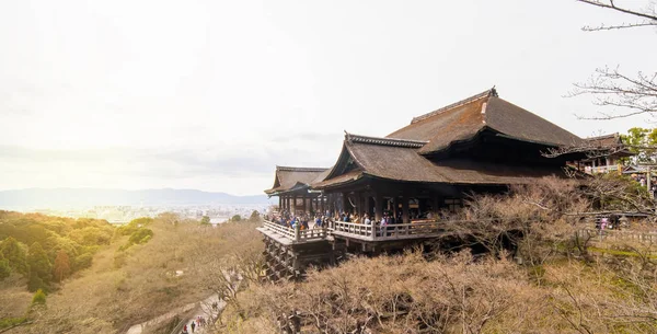 Kiyomizu Dera Vintage with Copy space — Stock Photo, Image