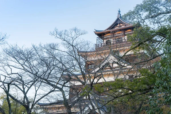 Historical of Hiroshima Wooden Castle — Stock Photo, Image