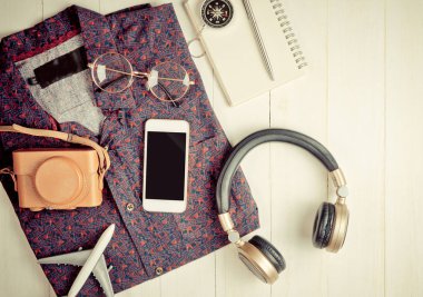 Hipster tatil hazır moda ve Aksesuar