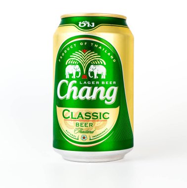 Tay bira Chang klasik beyaz izole