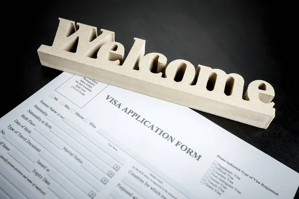 Welcome to easy Visa application form paper document