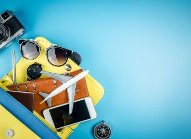 Kadınlar bir el çantası aksesuarlarý seyahat