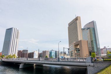 Yokohama çapraz kapı büyük mağazalar Yokohama Bay.