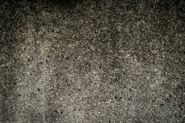 Karanlık küçük taş kirli duvar doku ve arka plan