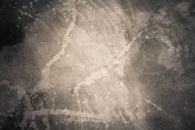 Kirli kırık çimento zemin yol doku için