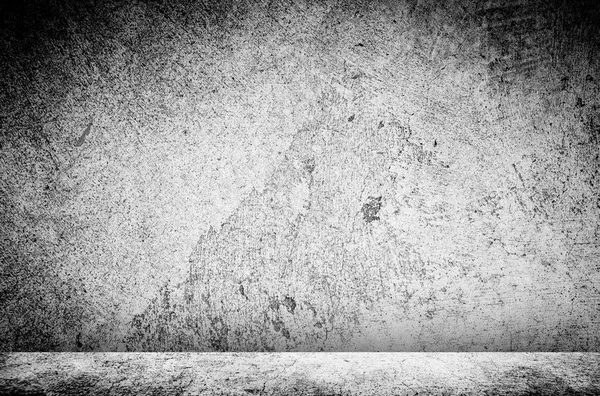 Chambre Vide Grungy Sombre Texture Fond Mur Ciment — Photo